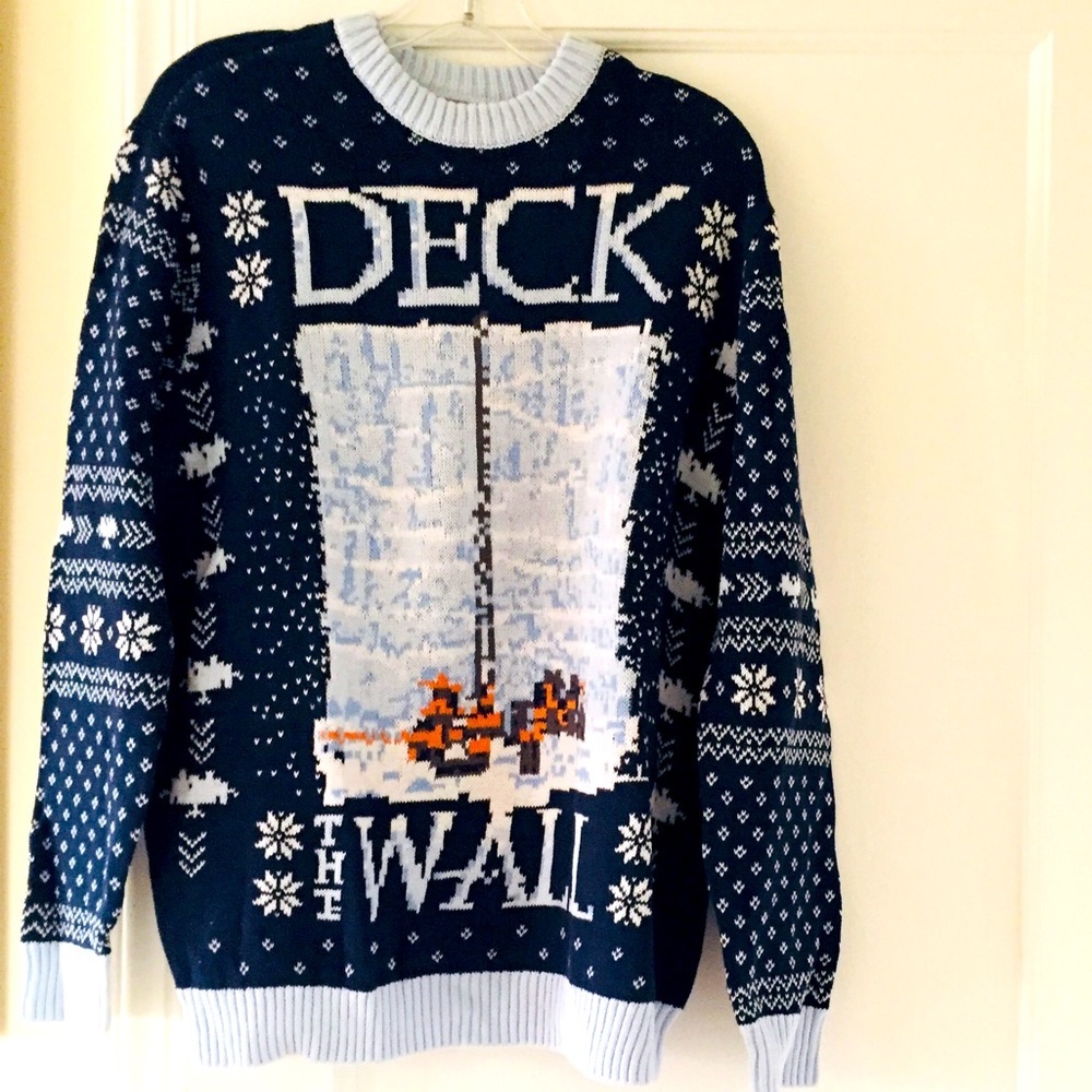 Game of Thrones Deck The Wall Unisex Cotton Sweater